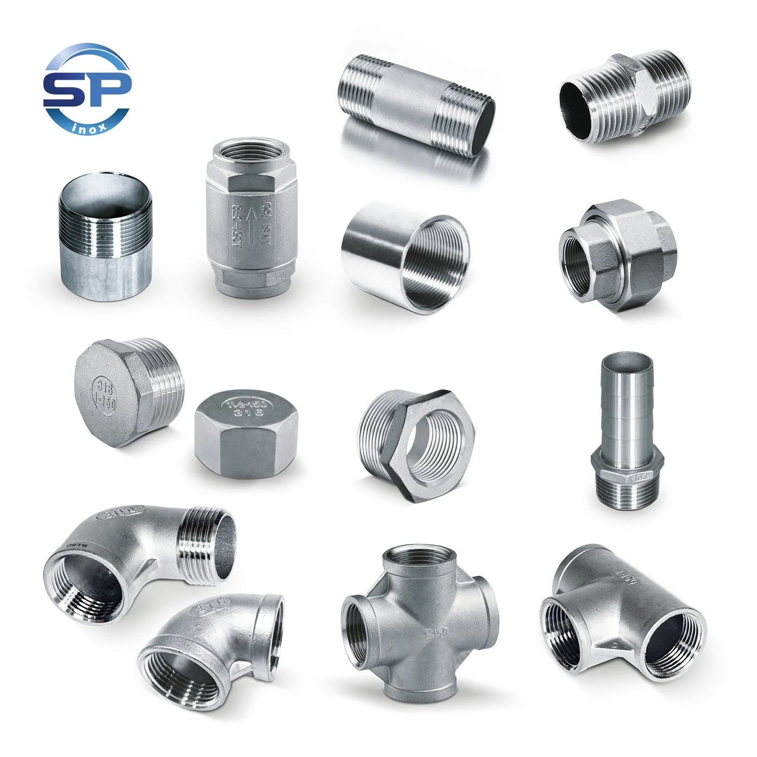 Dişli Fittings Malzemeler